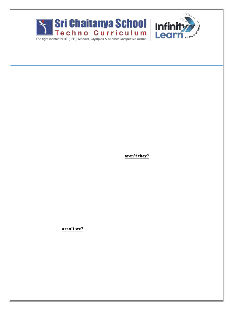 TS Class X English Worksheet - 1 (Transformation) KEY | PDF