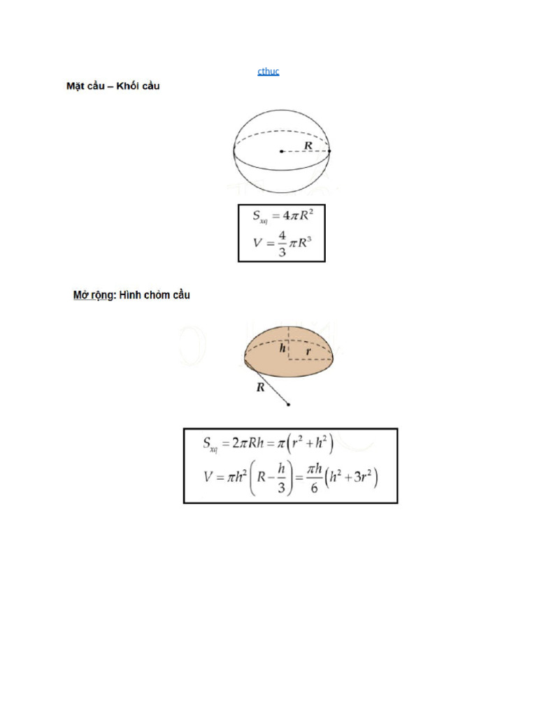 Cthuc Tính Nhanh | PDF