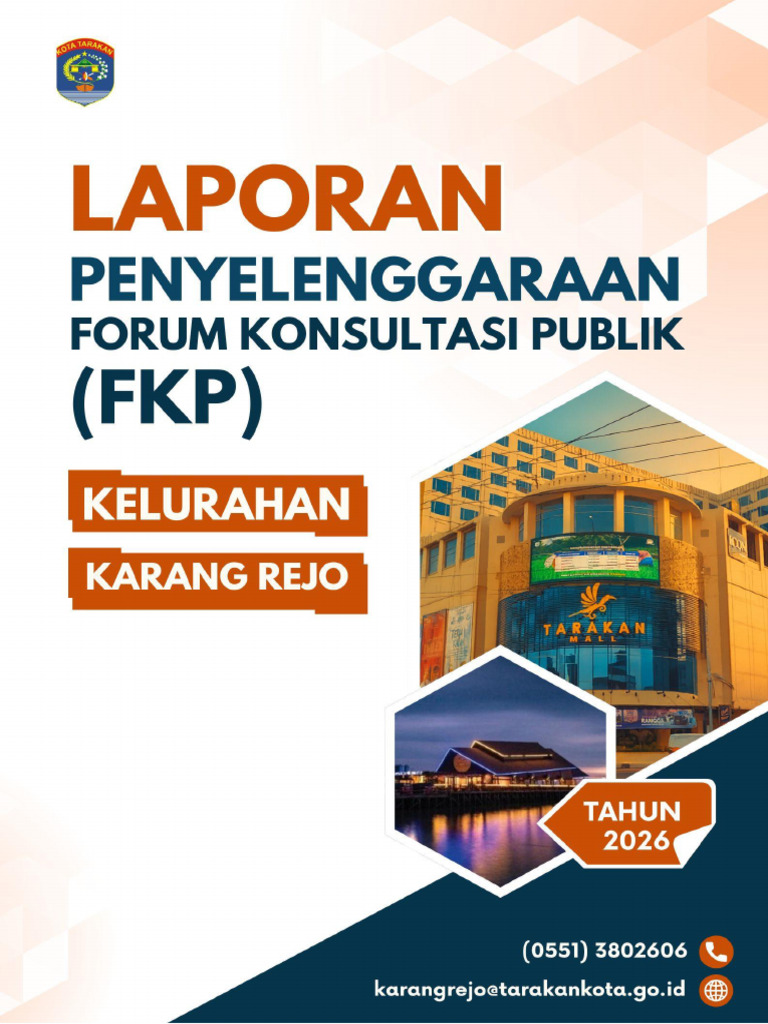 Laporan Penyelenggaraan FKP Kel Karang Rejo 2026 | PDF