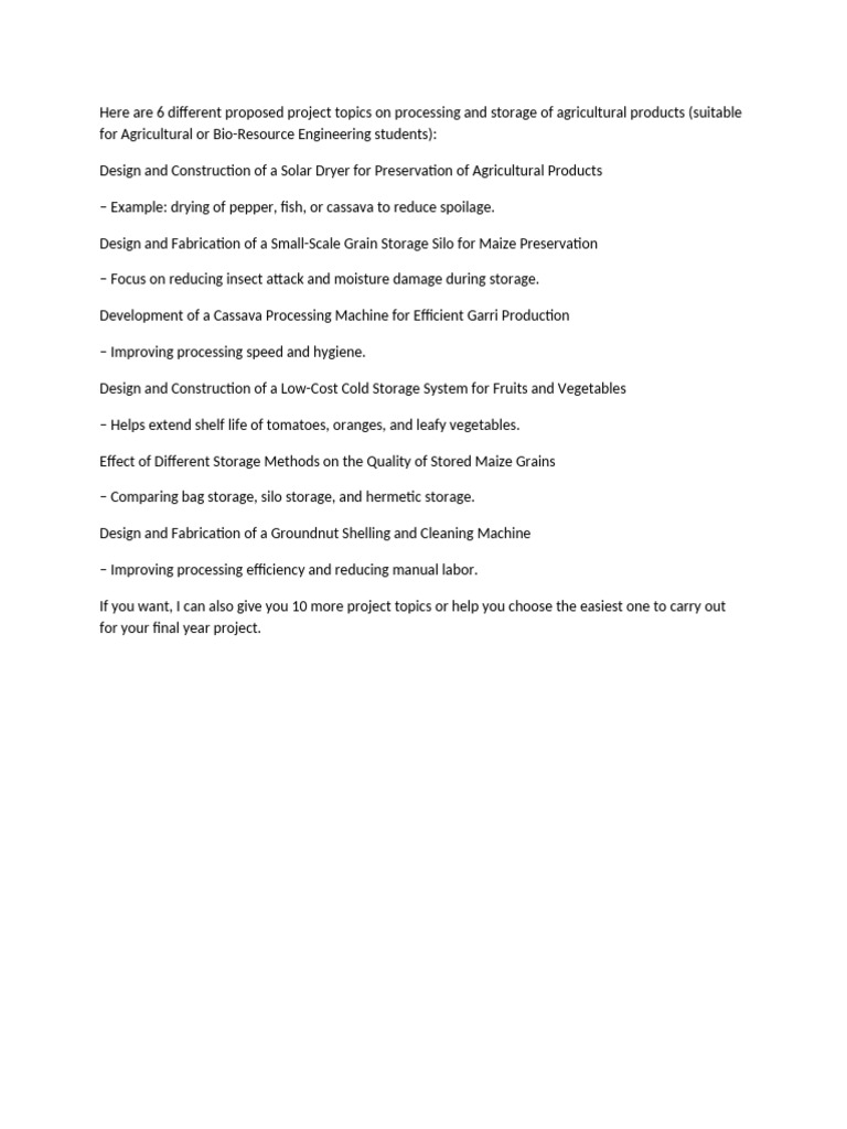 Project Topic | PDF