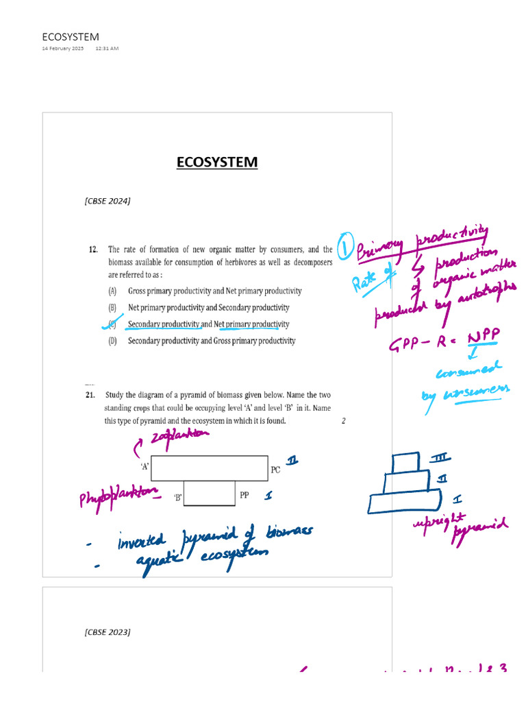 Ecosystem Final PDF | PDF
