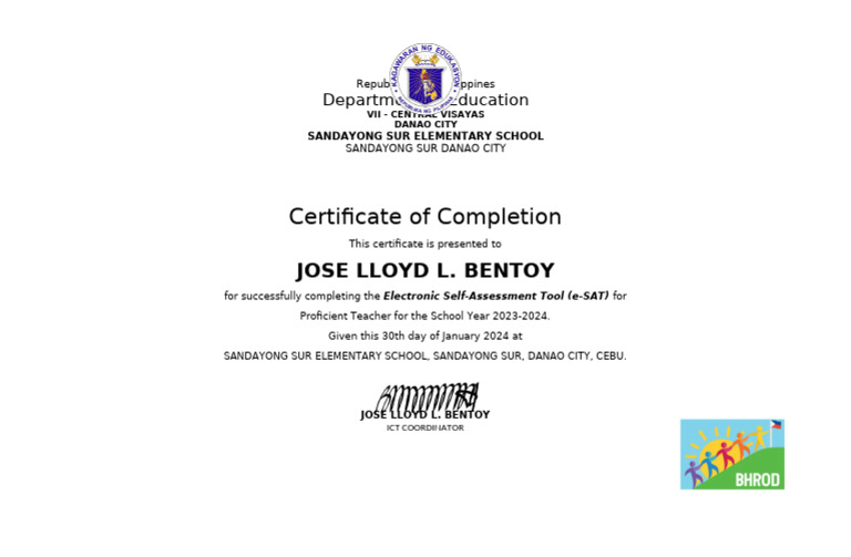 Esat Cert | PDF