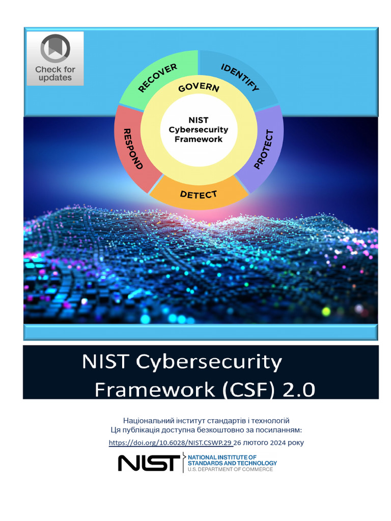 The NIST Cybersecurity Framework (CSF) 2.0 | PDF