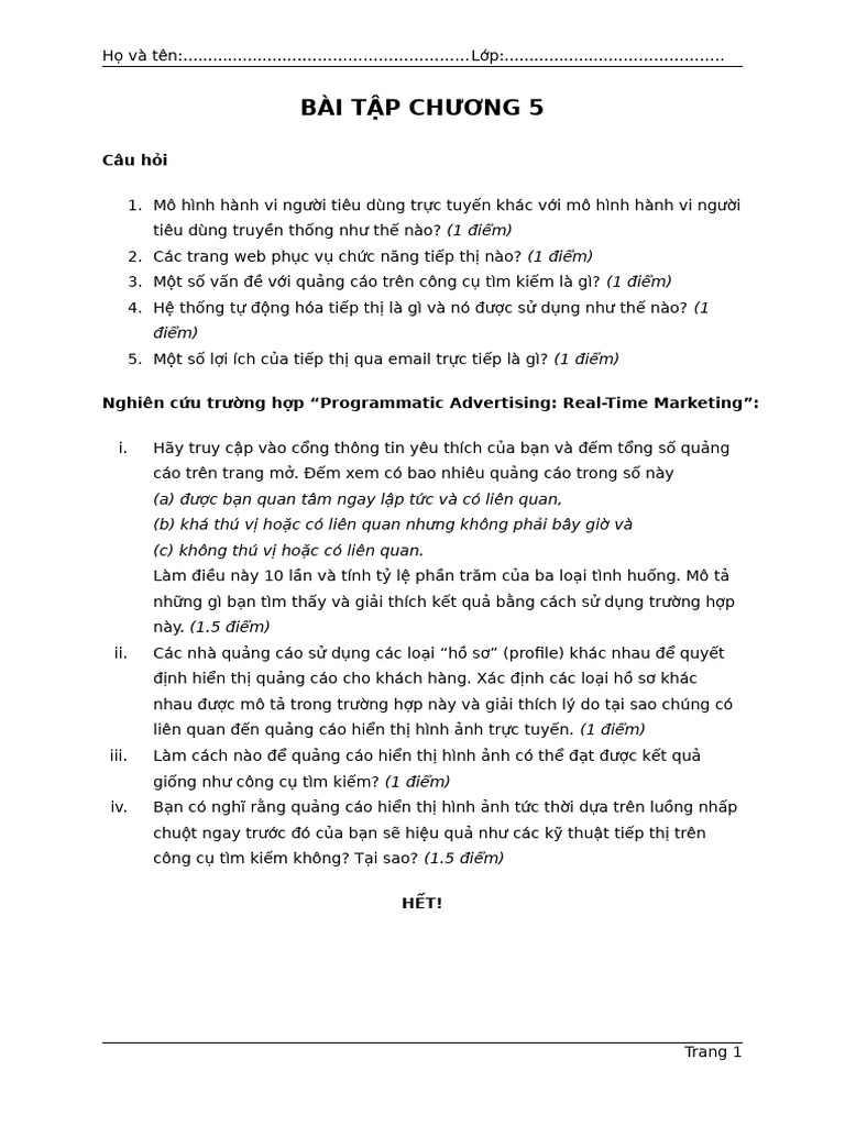 Practice Test 5 | PDF