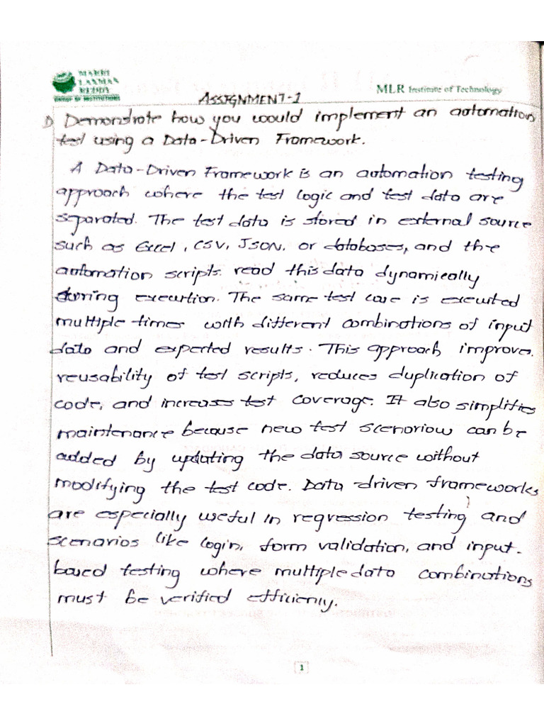 Ta Assignment 1 | PDF