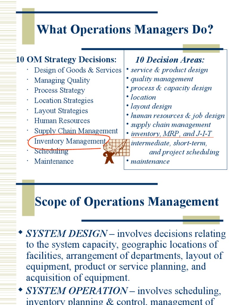 Inventory Management in Operations Management | PDF | Inventory ...