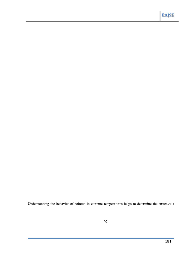 Finite Element Modeling of Reinforced Concrete Column After Exposure To ...