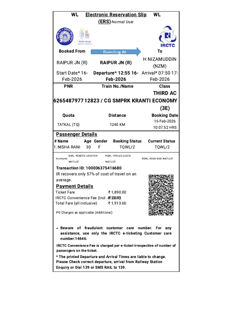 IRCTC - Official Indian Railway Catering & Tourism Corporation Portal ...