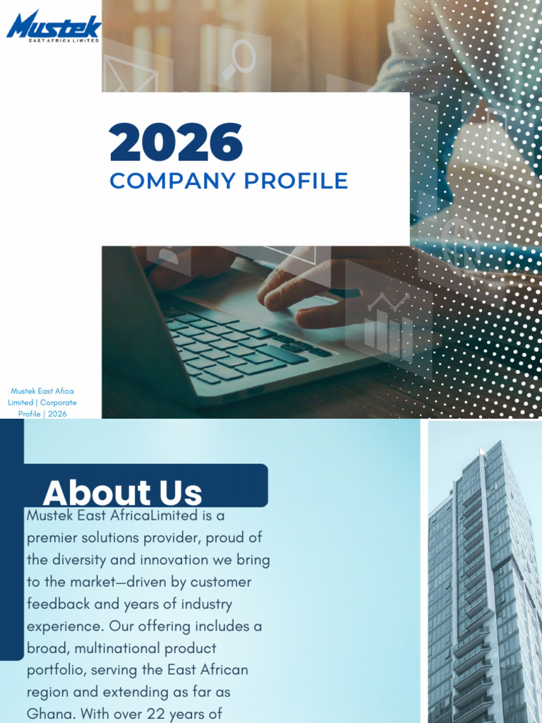 Company Profile-Mustek East Africa-2026 | PDF | Computing