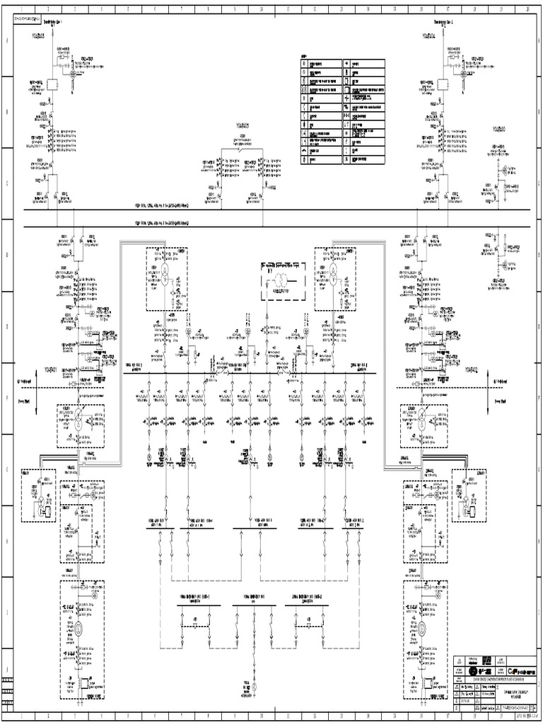Main Single Line Diagram | PDF