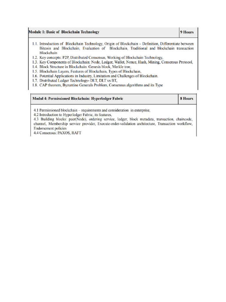 BT and DLT Mse Notes | PDF | Peer To Peer | Bitcoin