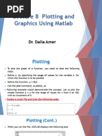 Types of Plots in MATLAB | PDF | Teaching Methods & Materials | Computers