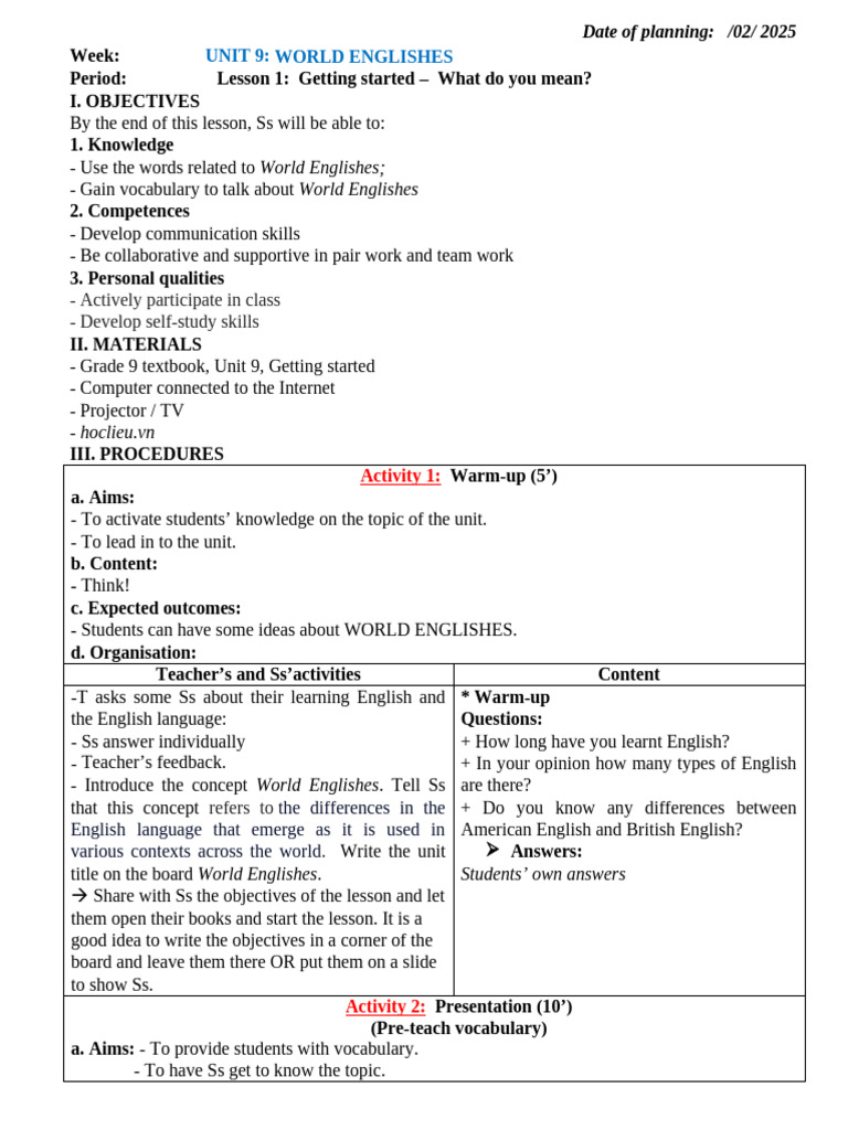 UNIT9 - k9 | PDF | Stress (Linguistics) | Subject (Grammar)