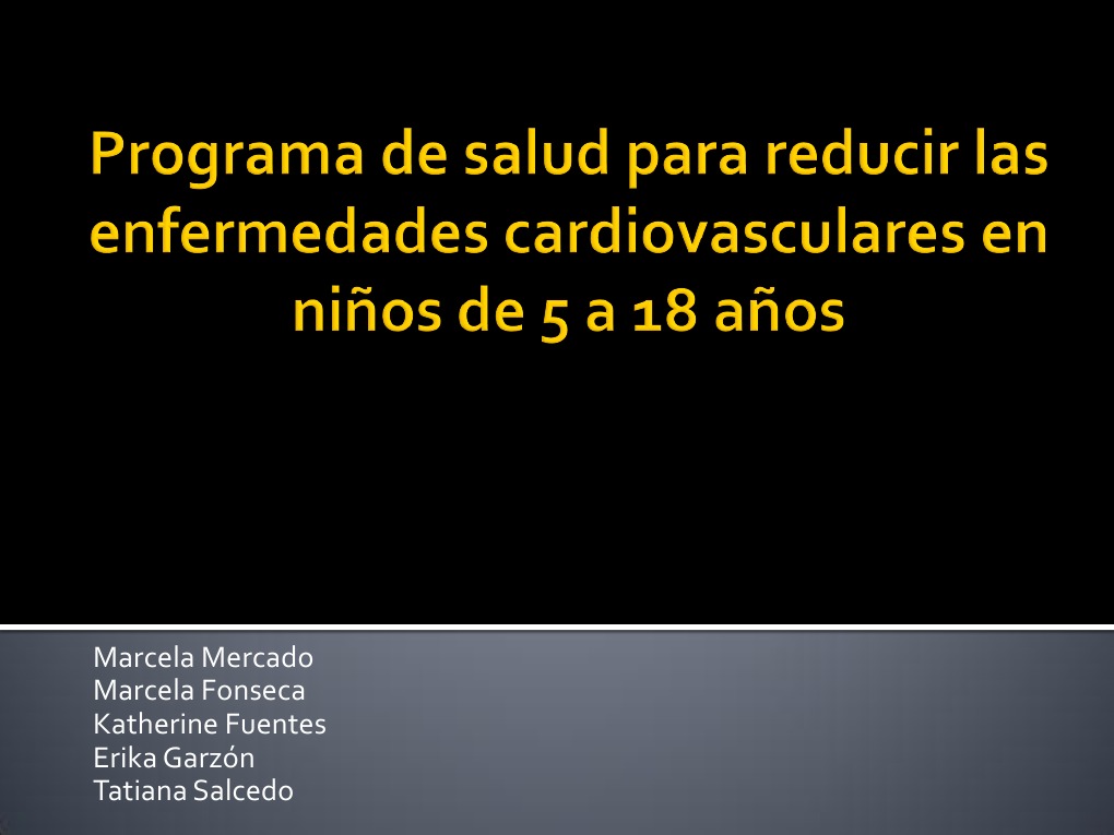 Enfermedades Cardiovasculares | PDF | Salud y bienestar | Estilo de vida