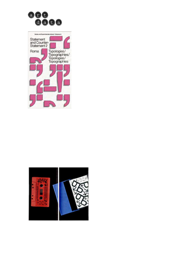 Experimental Jetset - Statement Counter Statement 2 | PDF