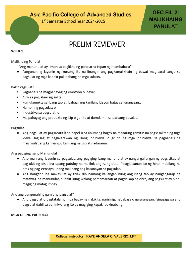 Reviewer | PDF