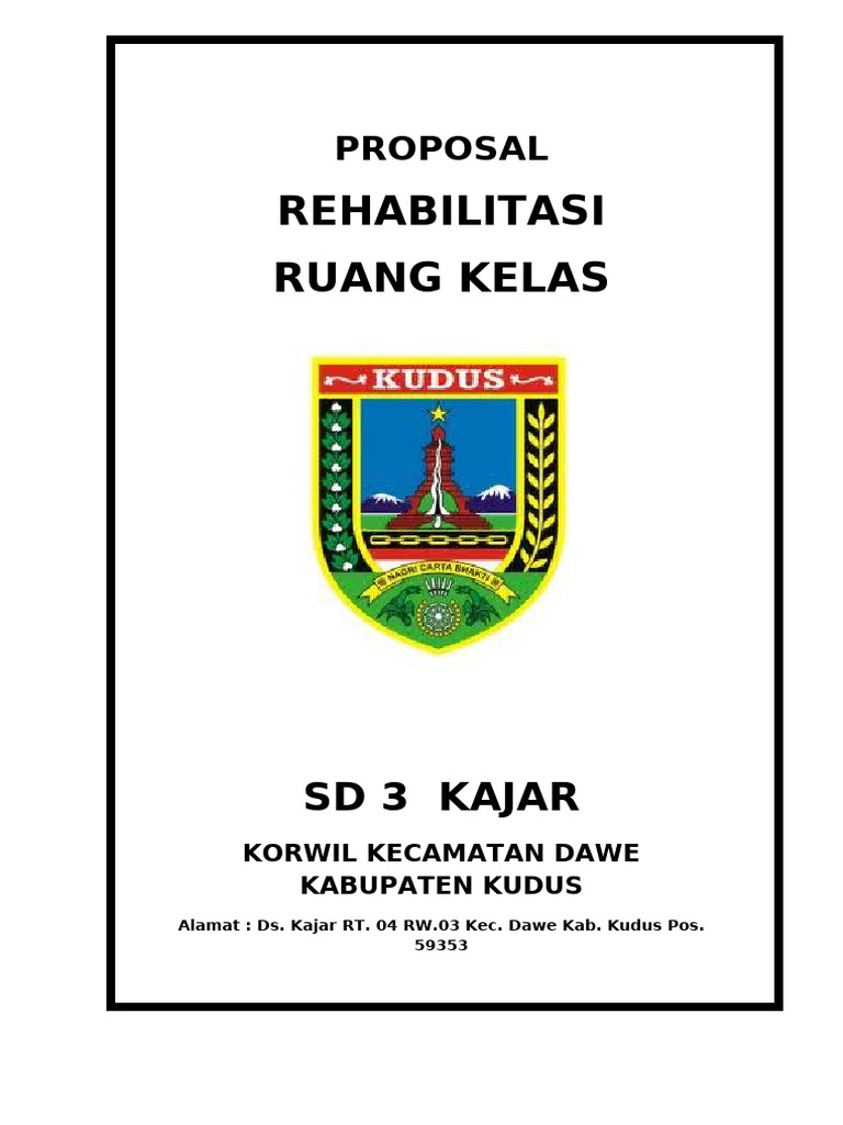 Proposal Ruang Kelas 2026 | PDF