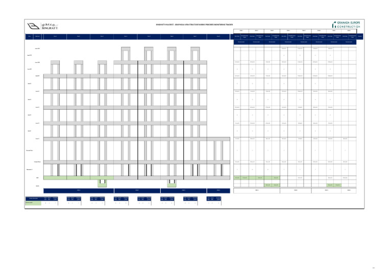 Hill Crest Revised Structural Tracker | PDF | Floors | Architectural ...