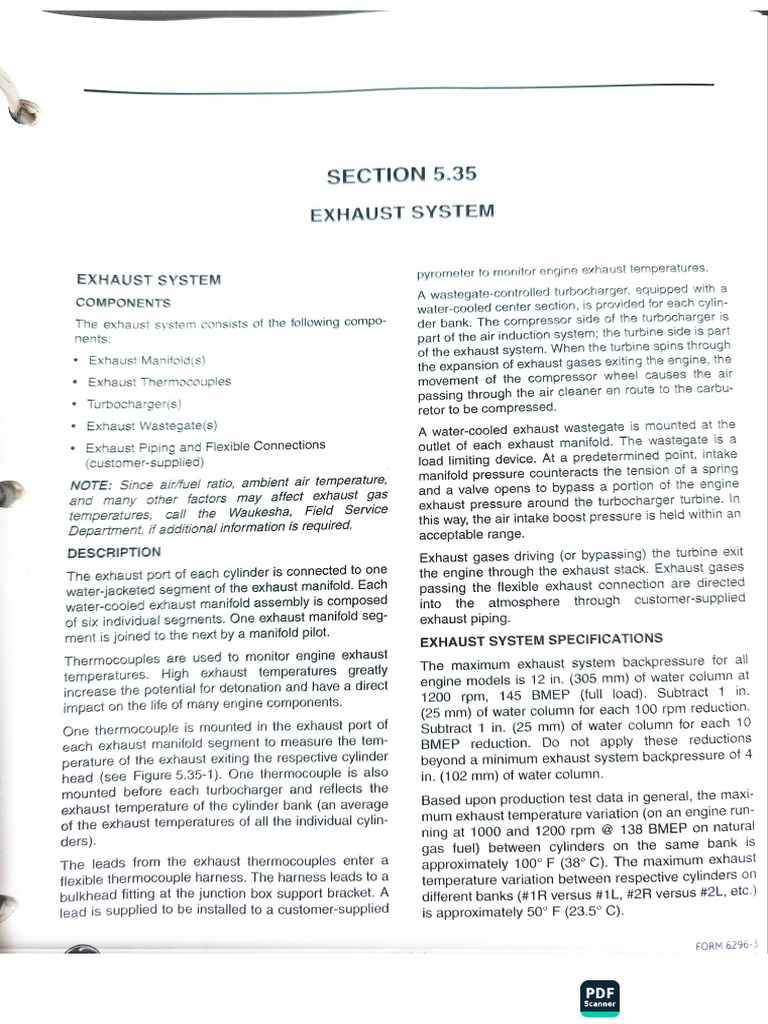 Exhaust System | PDF