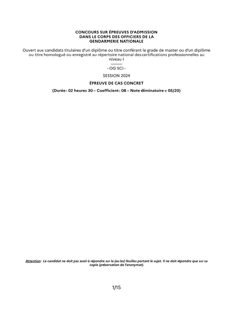 OG SCI Cas Concret Scientifique | PDF