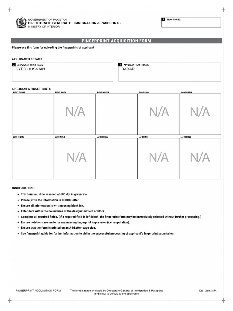 F Form | PDF