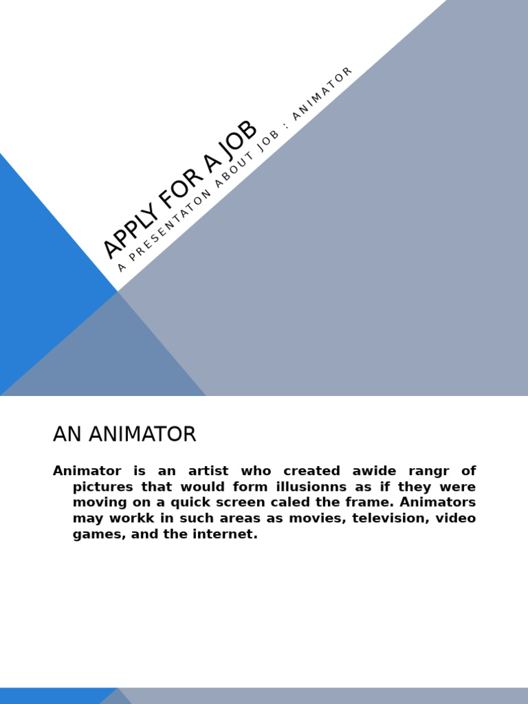 Apply For A Job | PDF