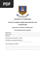 Internship Log Book Template | PDF