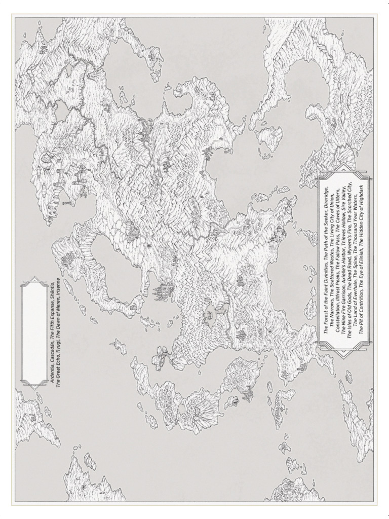 Daggerheart Map 2 | PDF