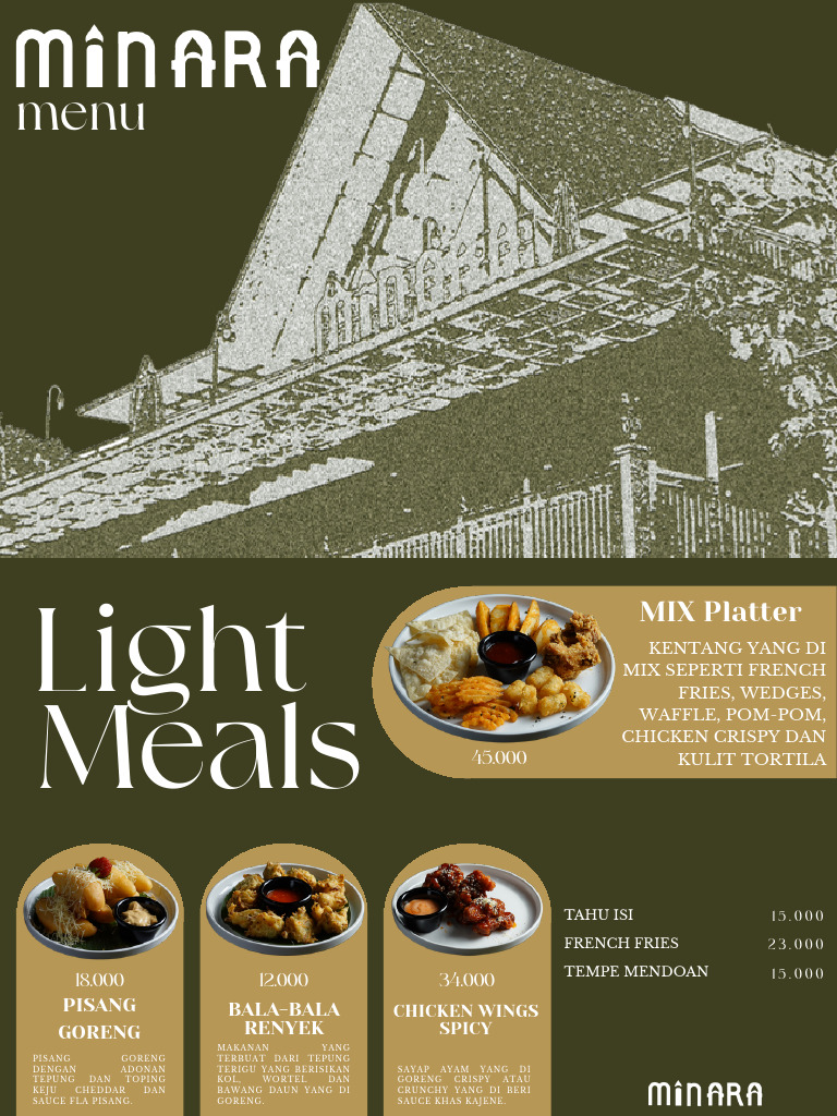 (NOV 2025) - Menu Minara | PDF