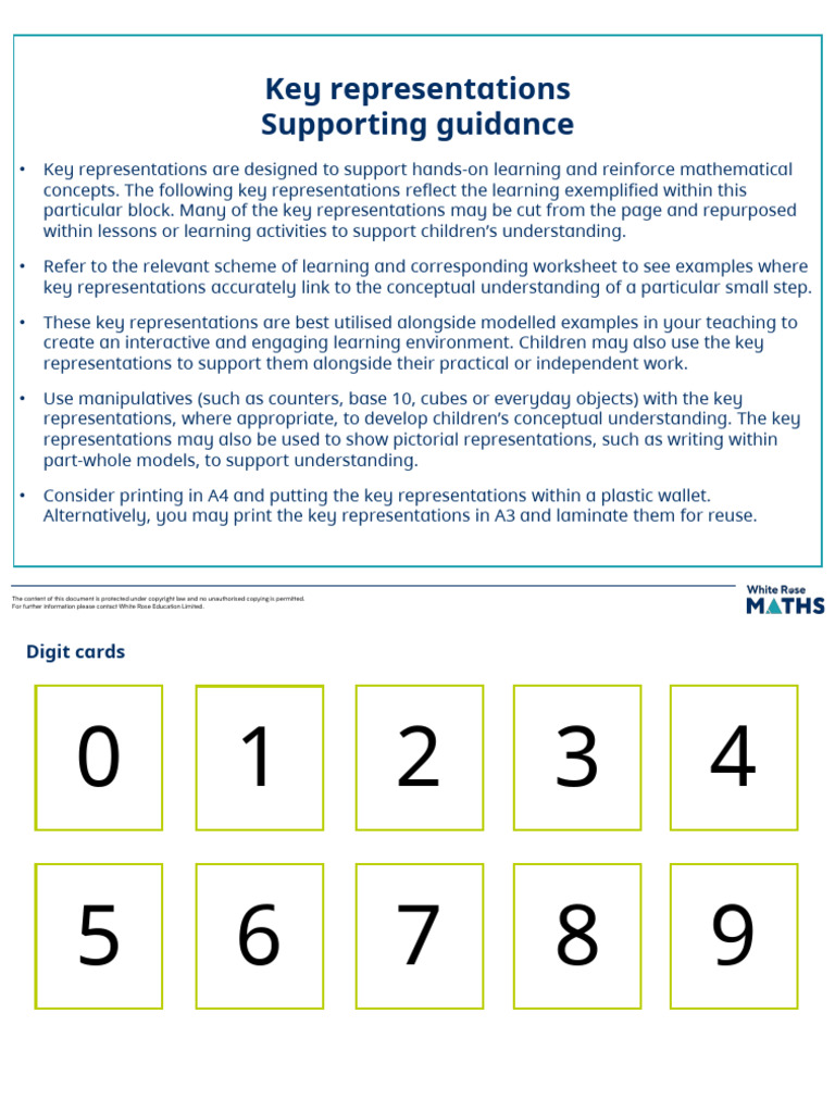 Y4 Aut B1 Place Value Key Representations | PDF | Copyright Infringement