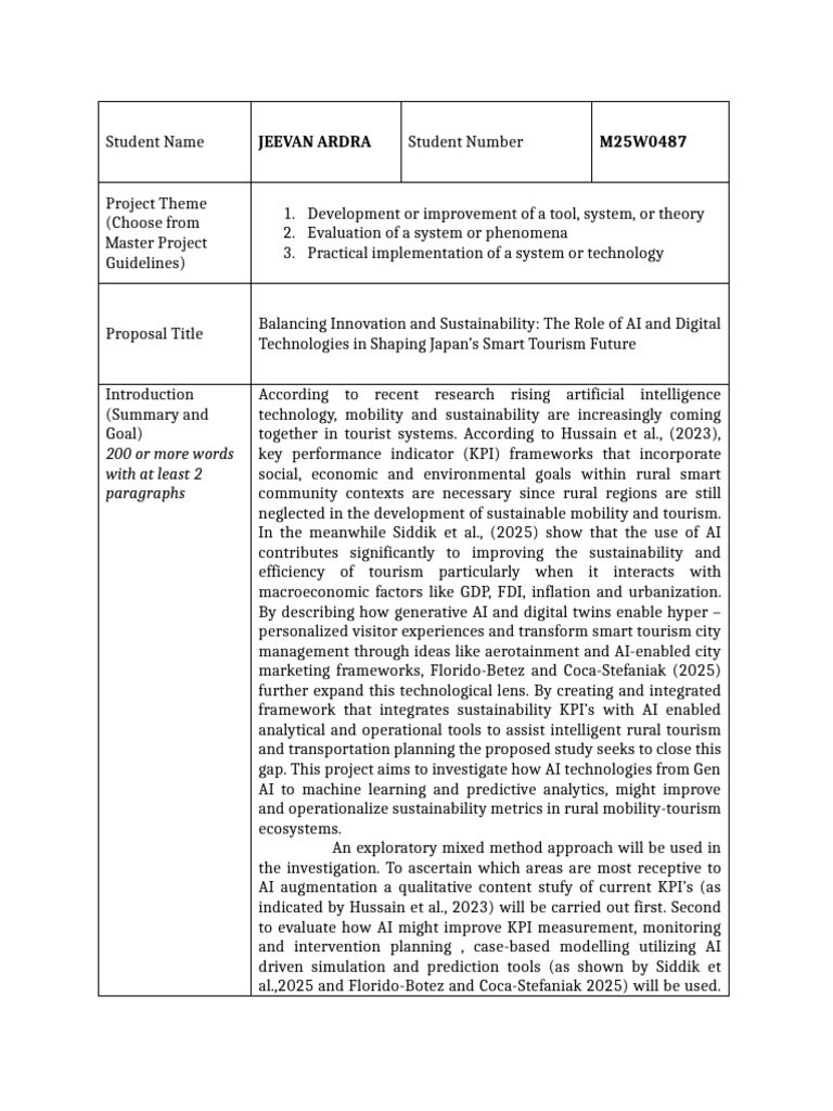 Project Proposal Template | PDF | Sustainability | Statistics