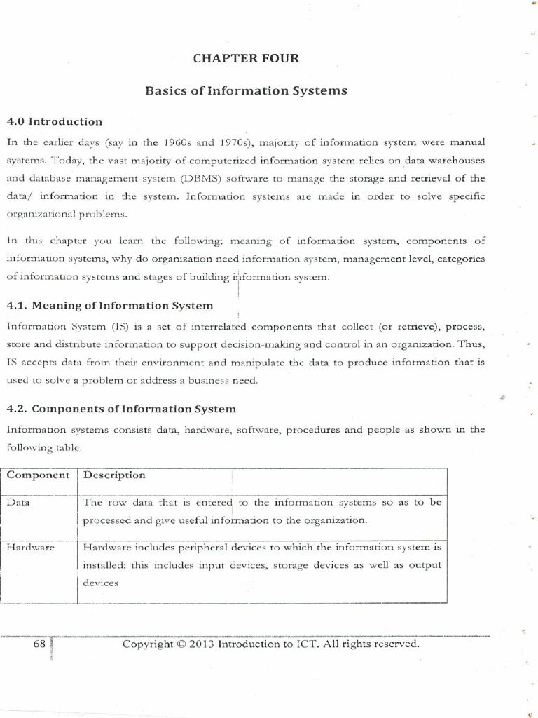 4 Information System - 0001 | PDF