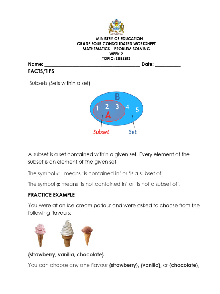 Grade 4 Mathematics - Problem Solving Week 2 - 2022 - Consolidated ...