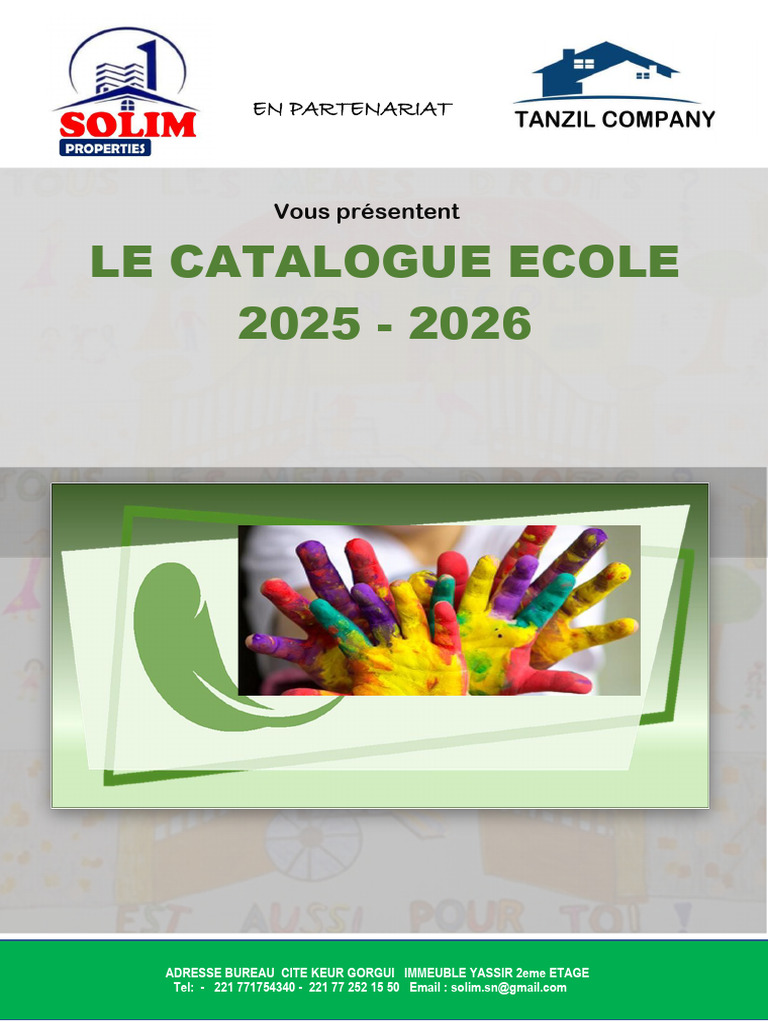 PRESENTATION Solim Properties Et Tanzil Compagny | PDF