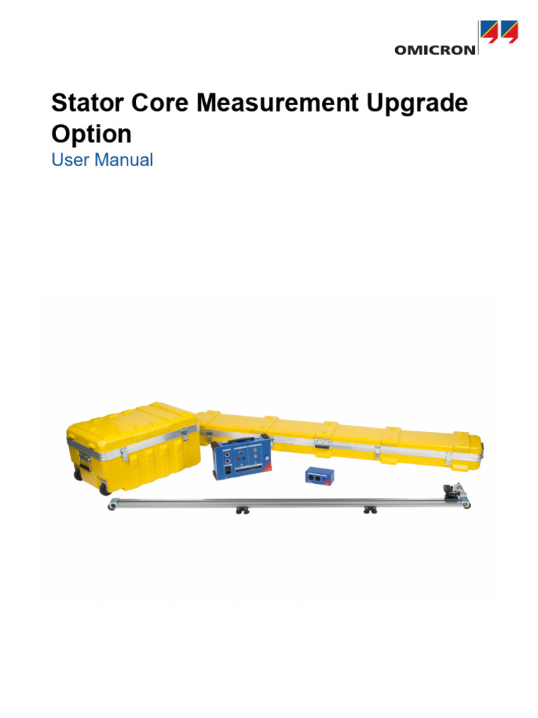 Stator Core Measurement Upgrade Option | PDF
