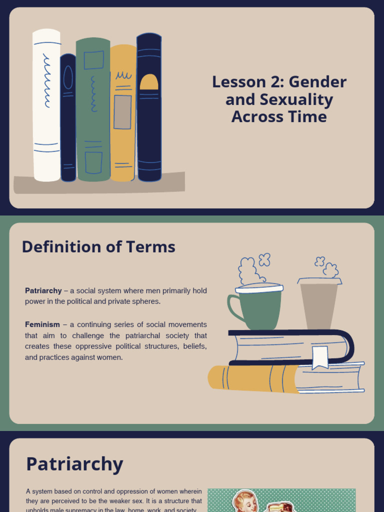 Lesson 2 Gender and Sexuality Across Time | PDF