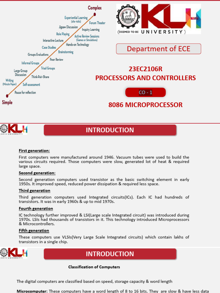 8086 Microprocessor Concepts | PDF | Integrated Circuit | Central ...