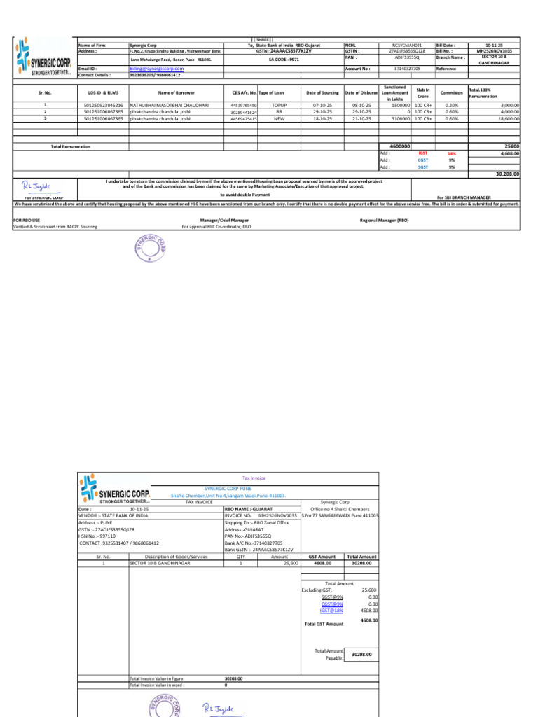 1035 Gandhinagar Sec10b Oct25 | PDF | Public Finance | Government Of India