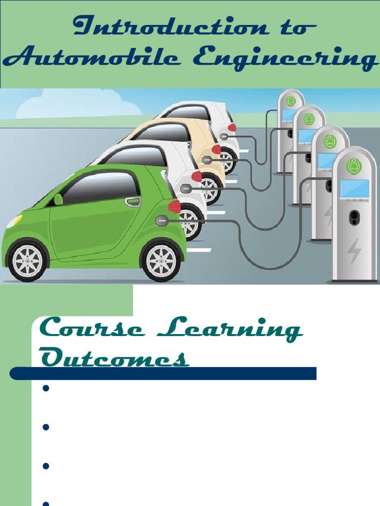 Introduction and IC Engine | PDF | Internal Combustion Engine | Vehicles