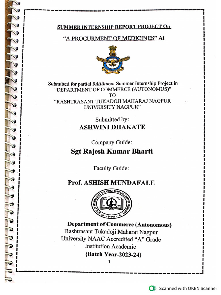 Sample SIP Project | PDF