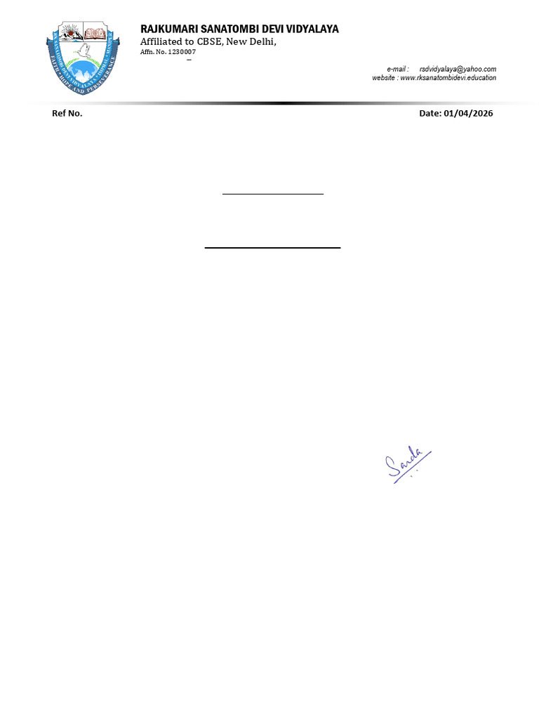 Notice For New Session 2026-27-1 | PDF