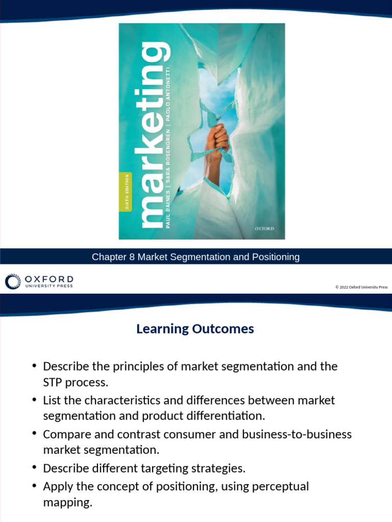Marketing 6e CH - 8 | PDF | Market Segmentation | Brand
