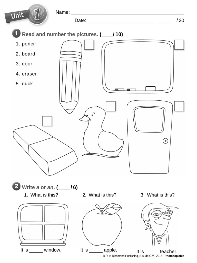 AddRes Abr1 Unit 1 (Word) | PDF