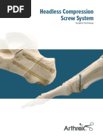 Synthes Headless Compression Screws | PDF | Screw | Hand
