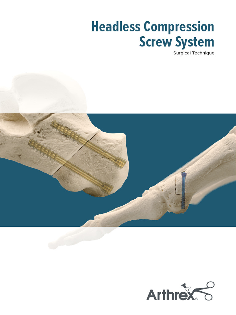 Headless Compression Screw System | PDF | Screw | Drill