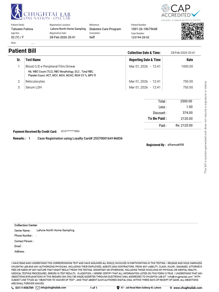 Case No. 123194-28-02 Invoices | PDF