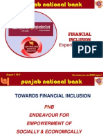 PNB's Financial Inclusion Initiatives & Technologies