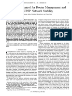 Feedback Control For Router Management and TCPIP Network stability-JdP PDF