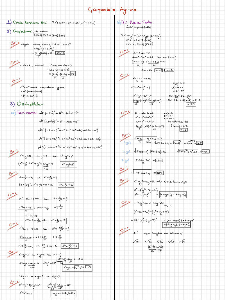 Ayt Matematik | PDF