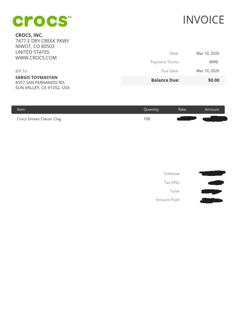 Invoice | PDF